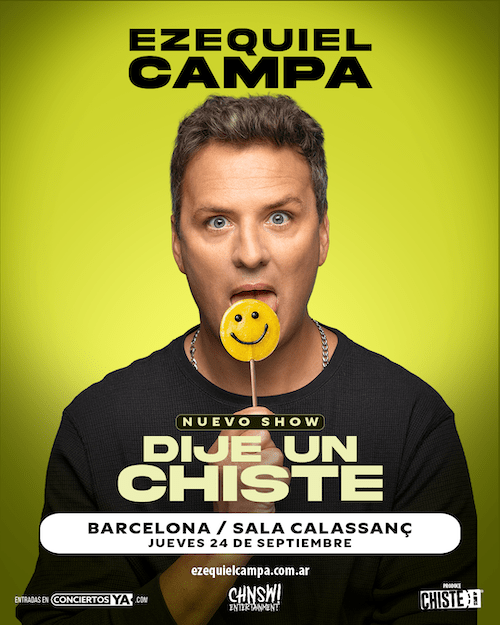 flyer de Ezequiel Campa