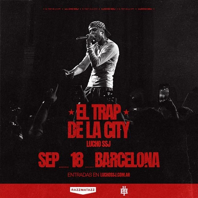 flyer de Lucho SSJ