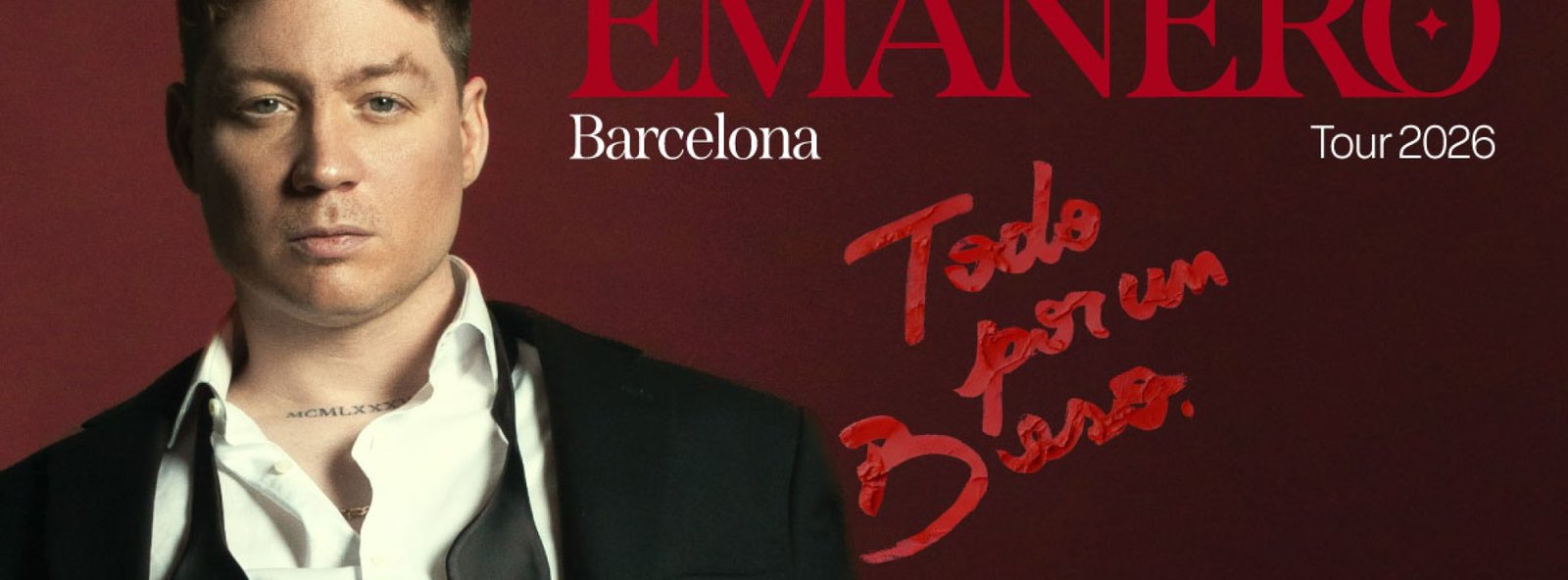 flyer recital de emanero en barcelona 2026