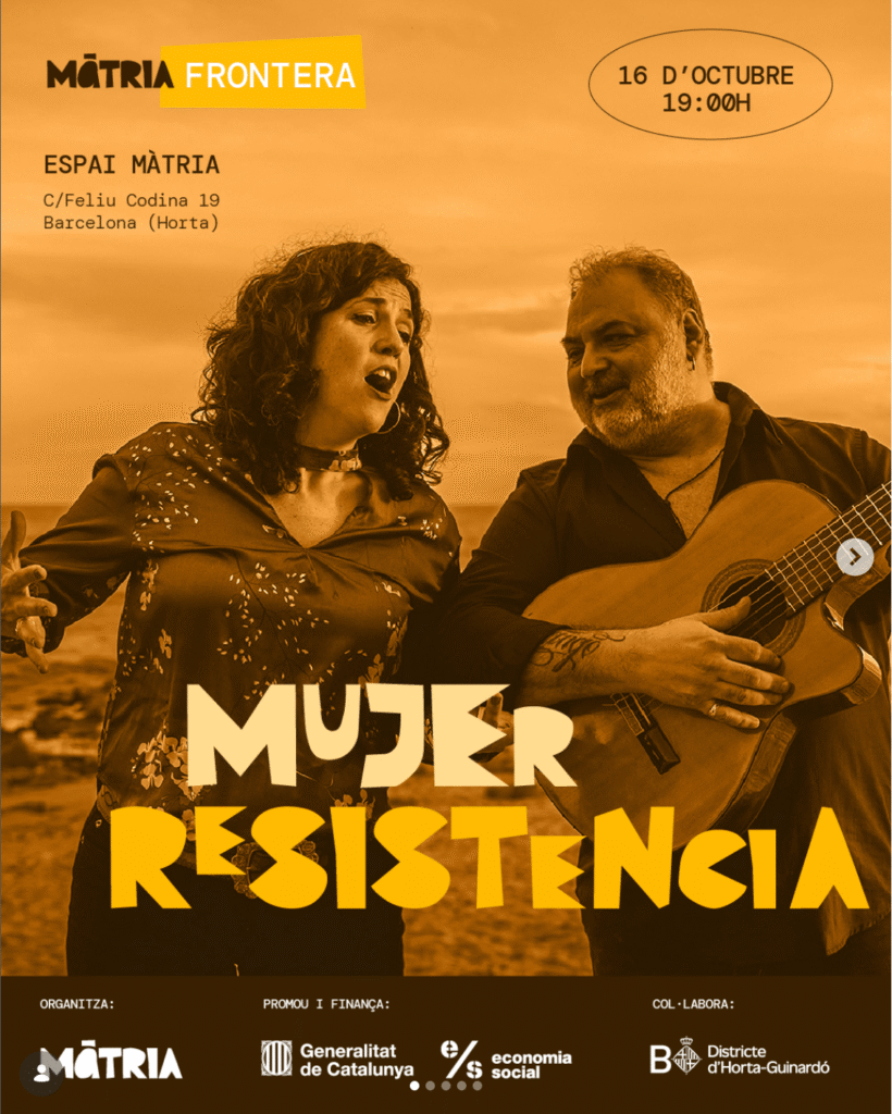 Mujer Resistencia - Gisele Cornejo & Claudio César en Espai Màtria