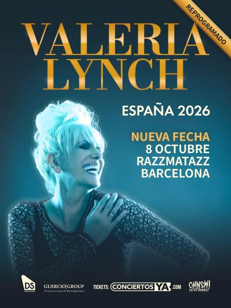 Valeria Lynch - Aplazado al 8 octubre 2026 en Razzmatazz 2